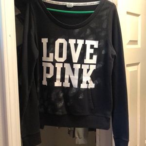 Black PINK pullover sweatshirt